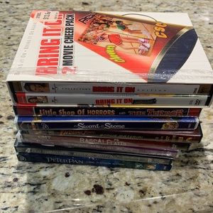 DVD lot - collection - all genres. Some NIB. Disney, horror, action, classics